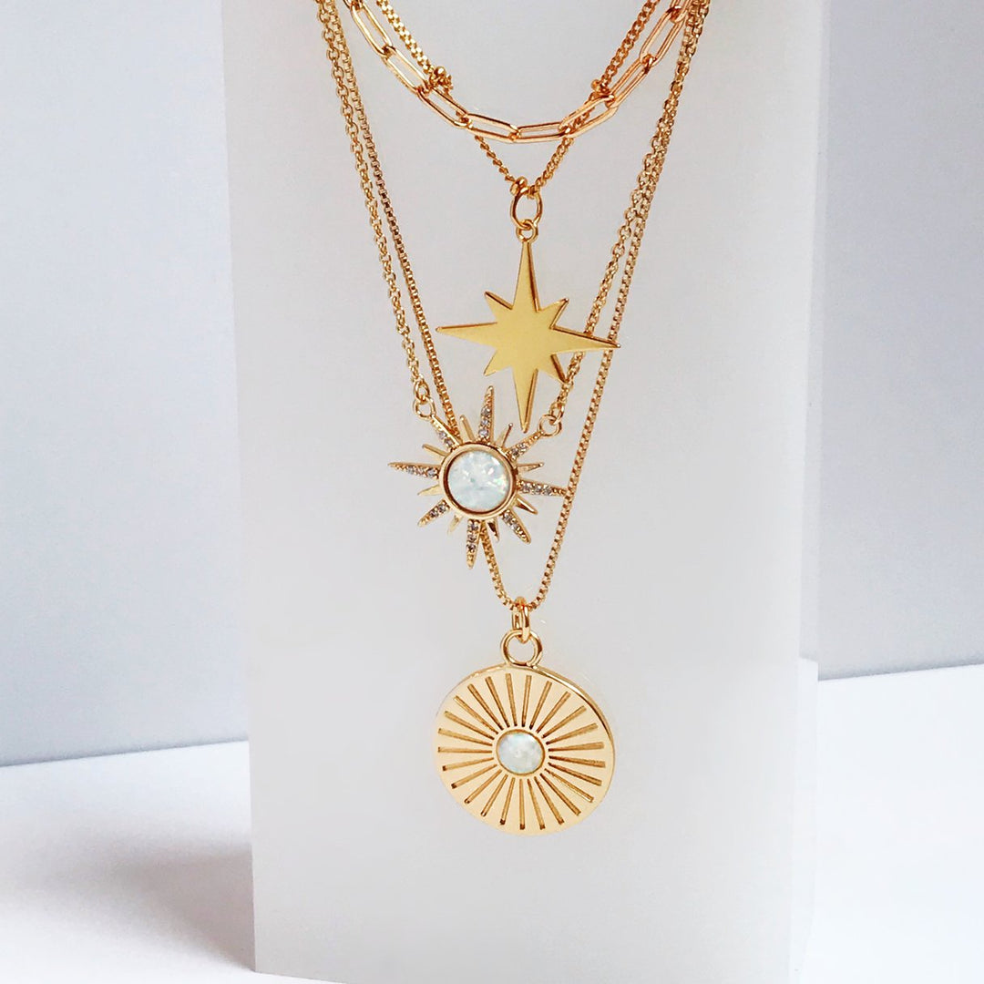 RADIANT CHARM NECKLACE - Kingfisher Road - Online Boutique