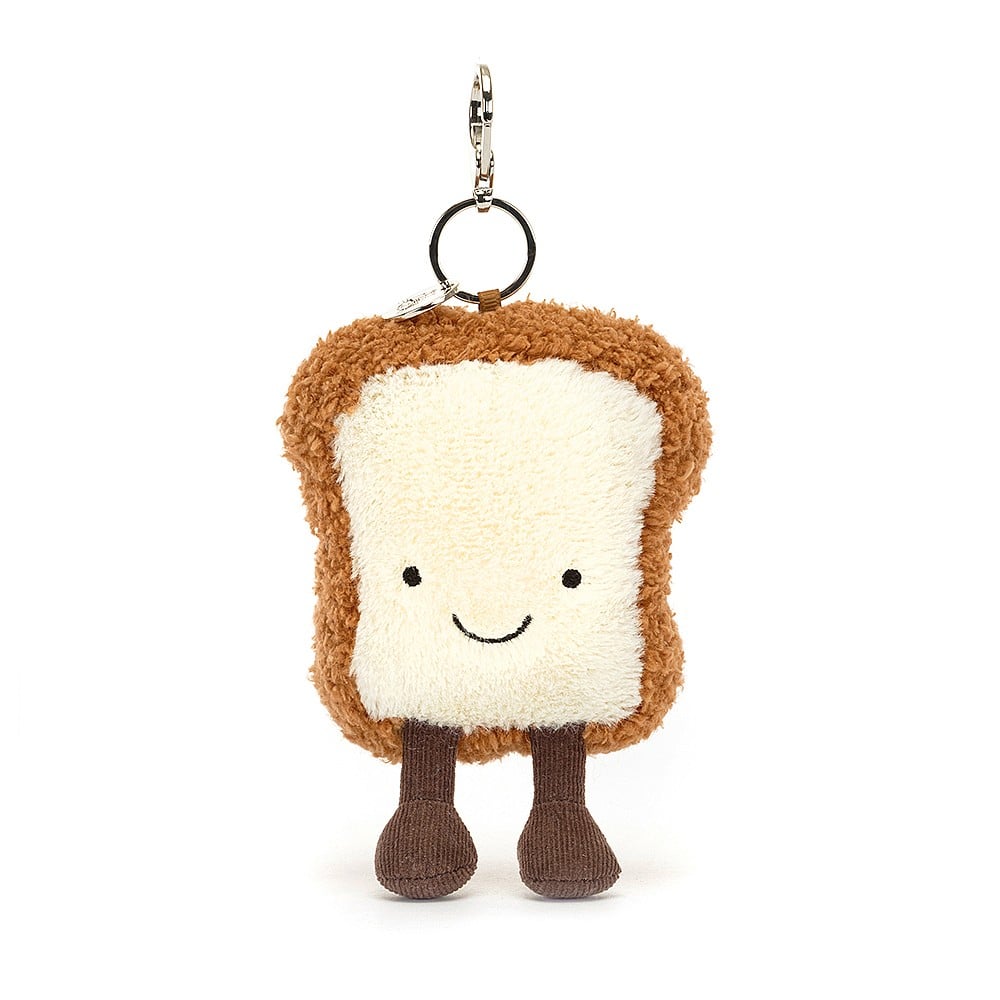 AMUSEABLE TOAST BAG CHARM - Kingfisher Road - Online Boutique