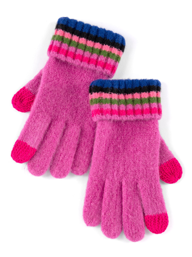 RONEN TOUCHSCREEN GLOVES-MAGENTA - Kingfisher Road - Online Boutique