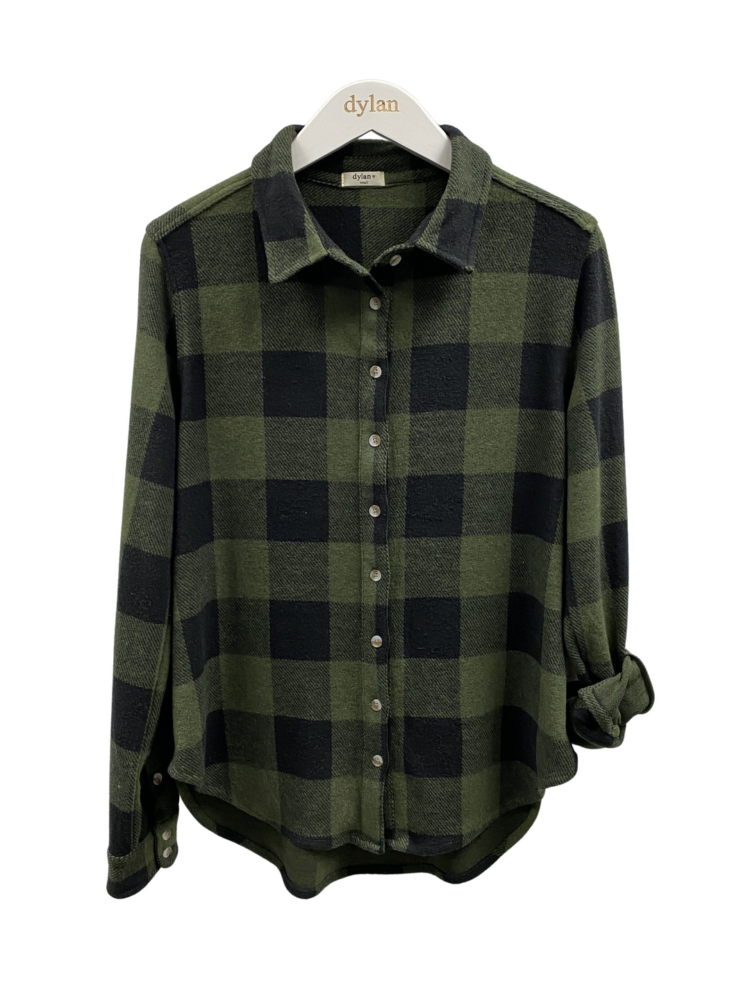SCOUT PLAID SWEATER SHIRT LONG SLEEVE - Kingfisher Road - Online Boutique