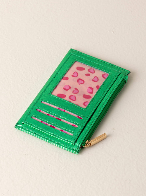 SKYLER CARD HOLDER-EMERALD - Kingfisher Road - Online Boutique