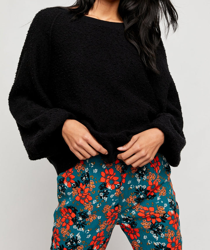 FOUND MY FRIEND PULLOVER-BLACK - Kingfisher Road - Online Boutique