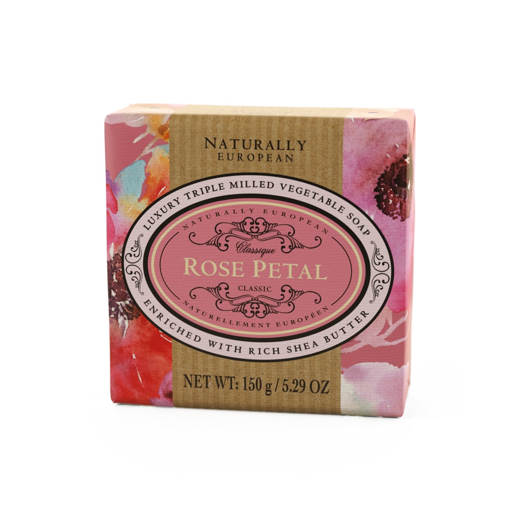 ROSE PETAL BAR SOAP - Kingfisher Road - Online Boutique