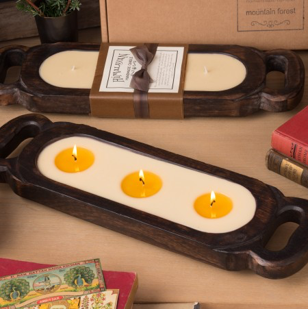 SM WOOD TRAY-GRAPEFRUIT PINE - Kingfisher Road - Online Boutique