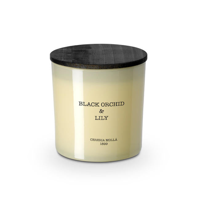 21oz BLACK ORCHID & LILY IVORY CANDLE - Kingfisher Road - Online Boutique