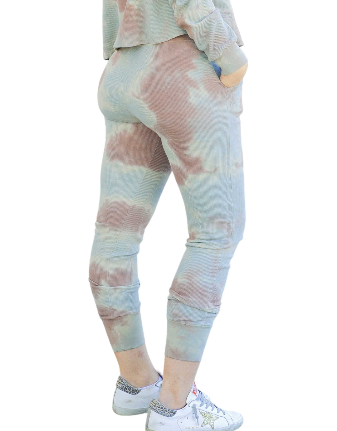 WILDERNESS TIE DYE THERMAL PANTS - Kingfisher Road - Online Boutique