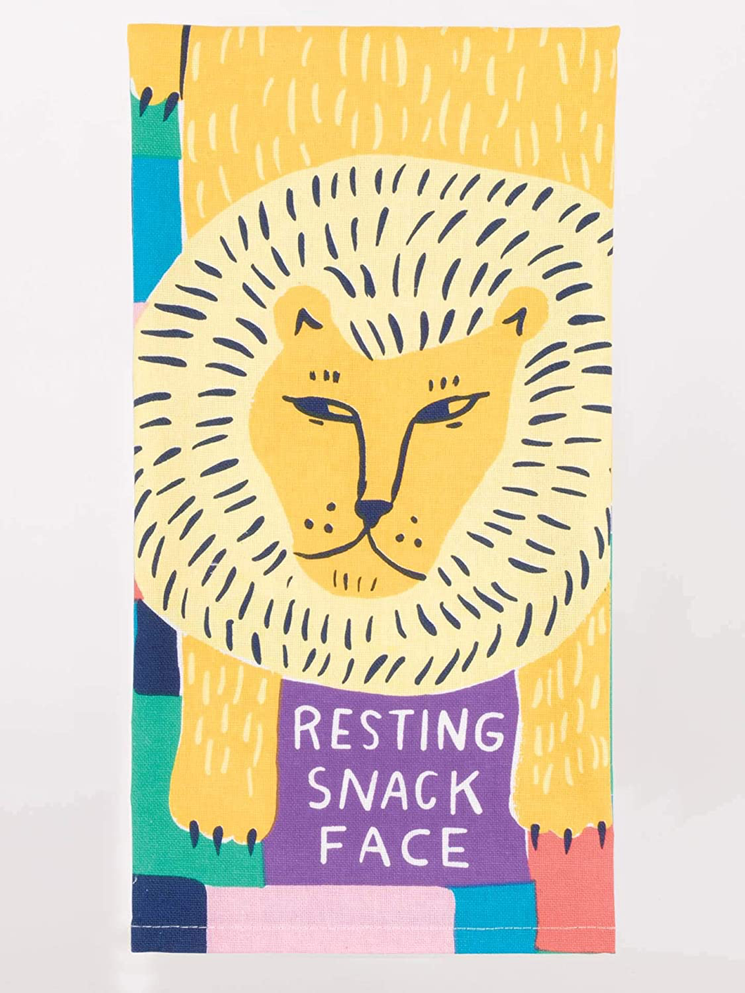 Resting Snack Face Dish Towel - Kingfisher Road - Online Boutique