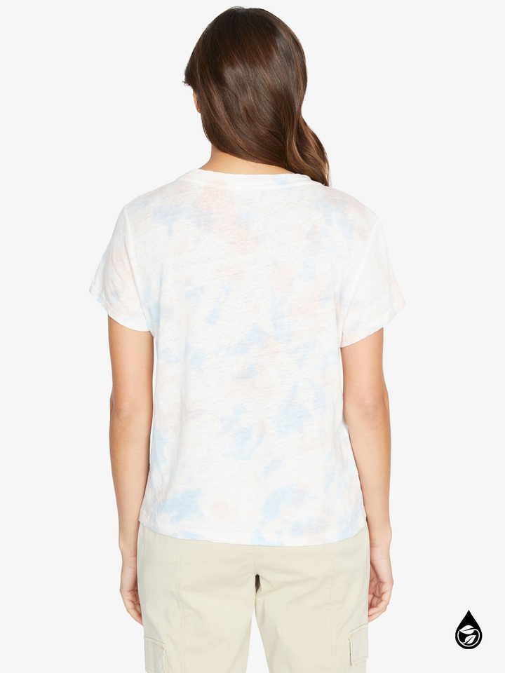 The Perfect Wash Tee Blue Cloud - Kingfisher Road - Online Boutique