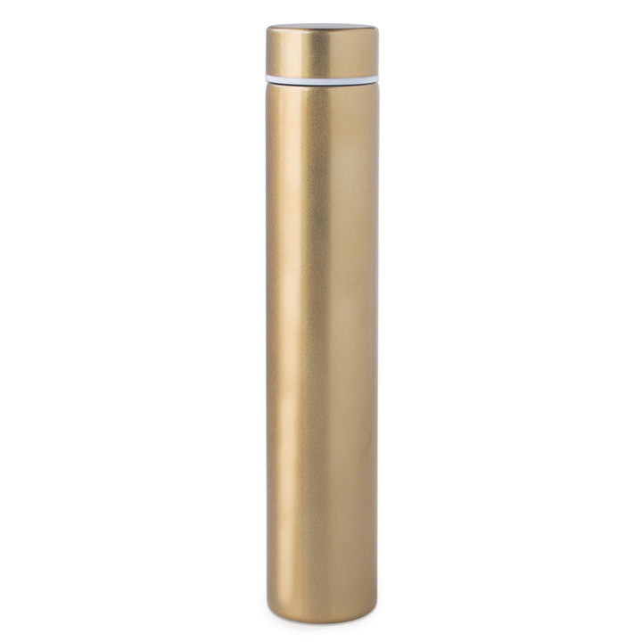 Gold Slim Flask Bottle - Kingfisher Road - Online Boutique