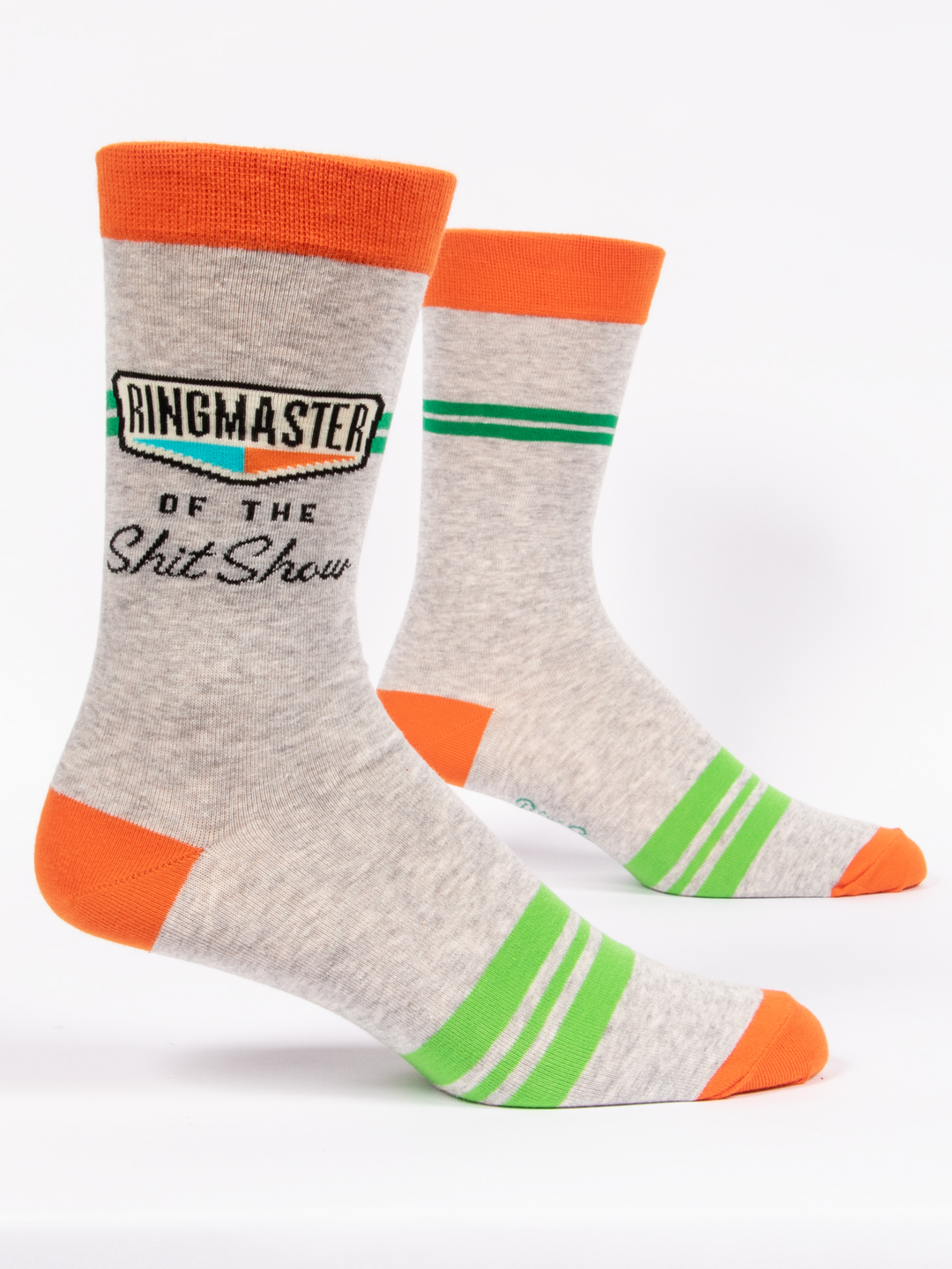 Ringmaster Of The Shit Show Men's Crew Socks - Kingfisher Road - Online Boutique