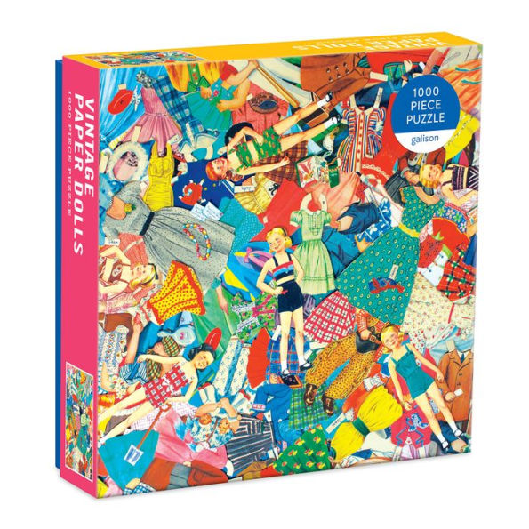 Vintage Paper Dolls 1000 Piece Jigsaw Puzzle - Kingfisher Road - Online Boutique