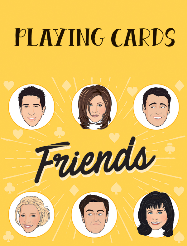 Friends Playing Cards - Kingfisher Road - Online Boutique