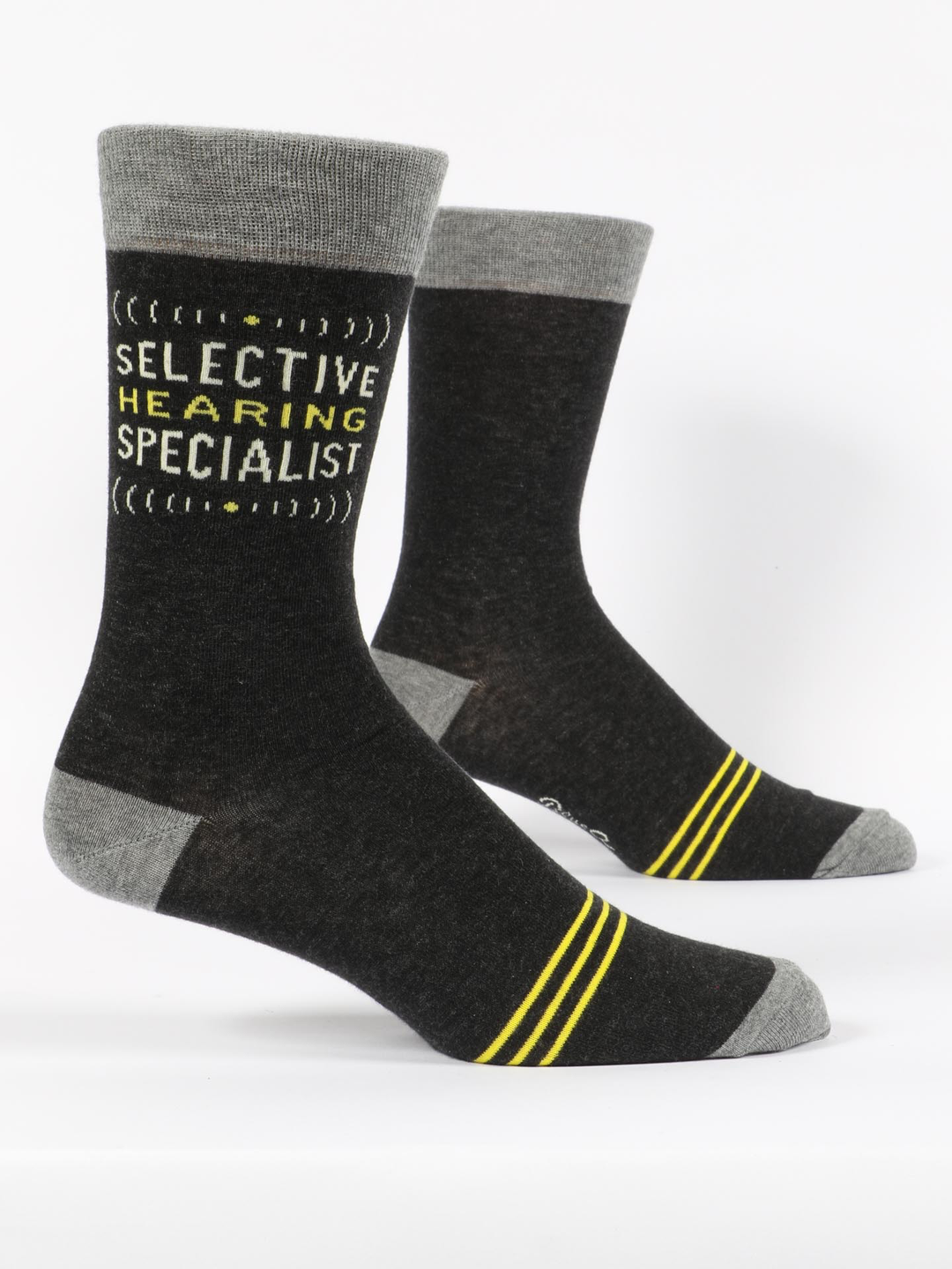 Selective Hearing Men's Crew Socks - Kingfisher Road - Online Boutique
