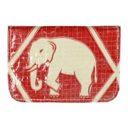 Recycled Cement Card Holder - Diamond Elephant - Kingfisher Road - Online Boutique