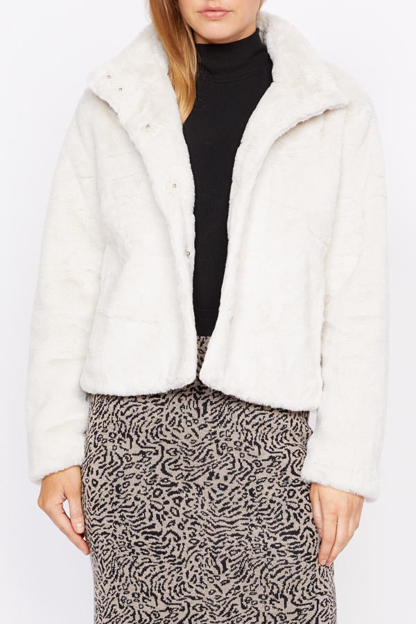 Daily Faux Fur Jacket - Kingfisher Road - Online Boutique