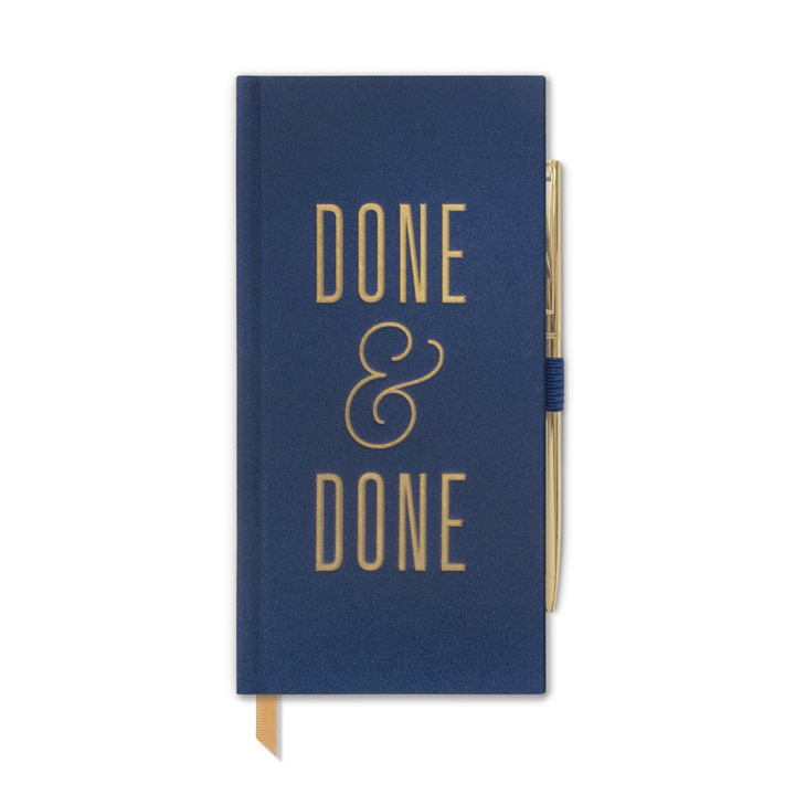 "Done & Done" Journal/Pen Set - Kingfisher Road - Online Boutique