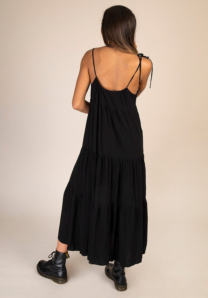 Megan Maxi Dress in Black