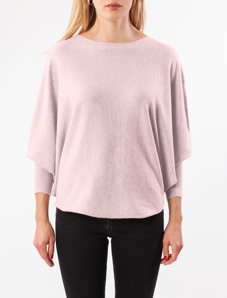 Ryu Knitted Sweater - Pearl Pink - Kingfisher Road - Online Boutique