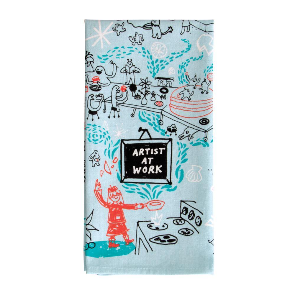Artist at Work Dish Towel - Kingfisher Road - Online Boutique