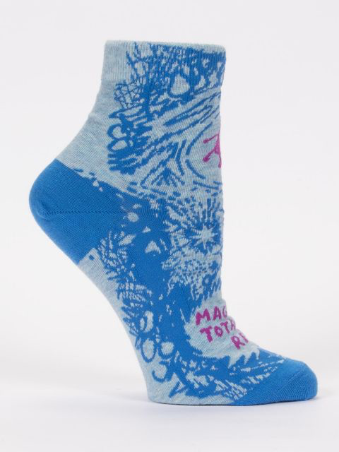 Magic Is Totally Real Women's Ankle Socks - Kingfisher Road - Online Boutique