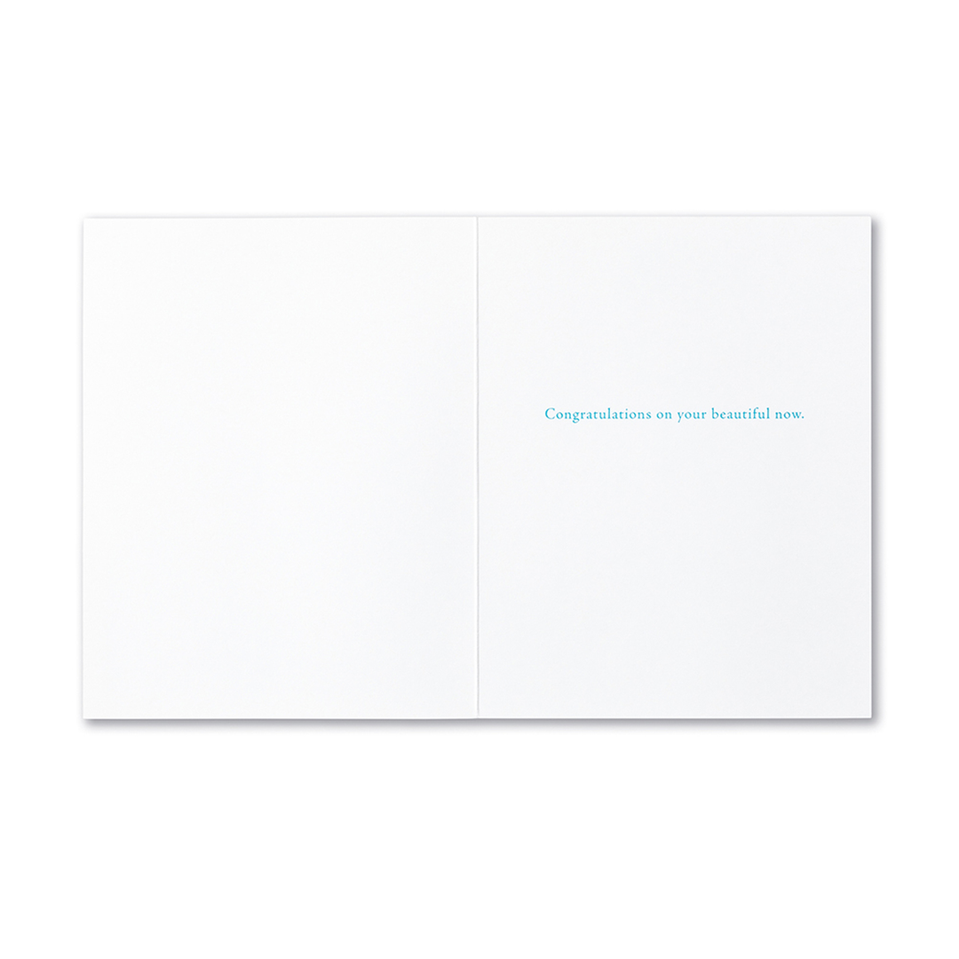 "Forever Is Composed Of Nows..." Wedding Card - Kingfisher Road - Online Boutique