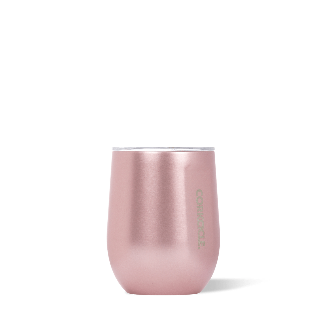 Rose Metallic Stemless Cup 12oz - Kingfisher Road - Online Boutique