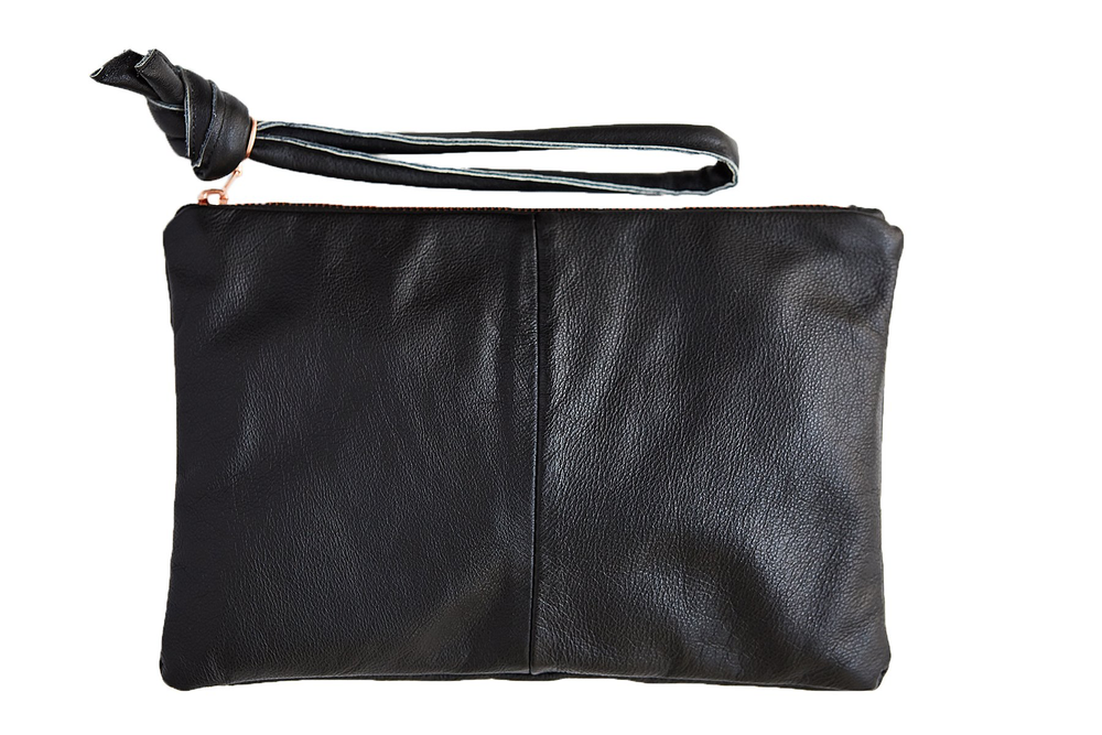 Brown Rainbow Clutch - Kingfisher Road - Online Boutique