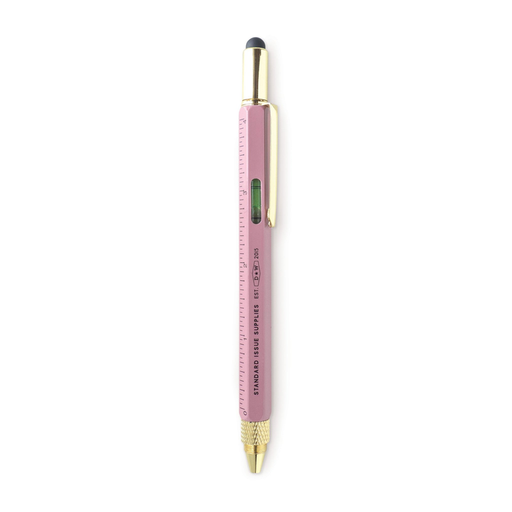 Dusty Pink Standard Issue Multi-Tool Pen - Kingfisher Road - Online Boutique