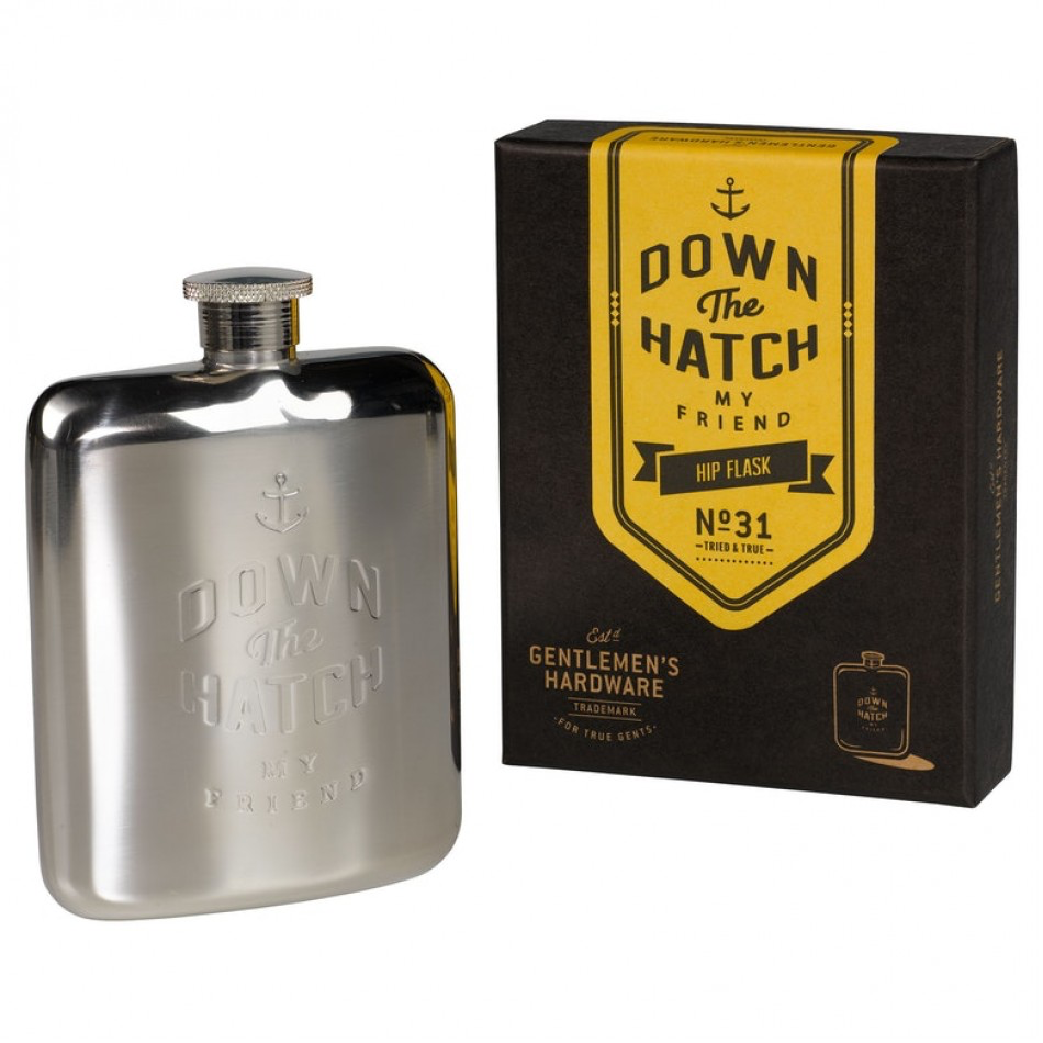 Hip Flask Down The Hatch