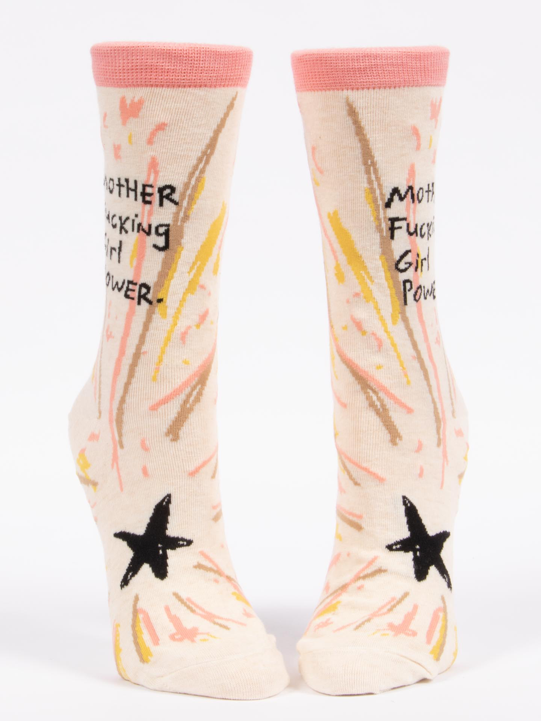 Motherfucking Girl Power Crew Socks - Kingfisher Road - Online Boutique
