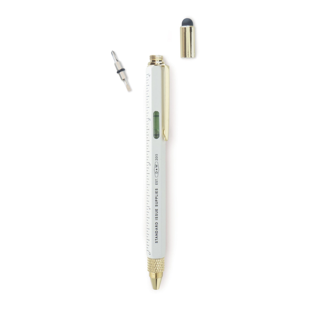 Cream Standard Issue Multi-Tool Pen - Kingfisher Road - Online Boutique