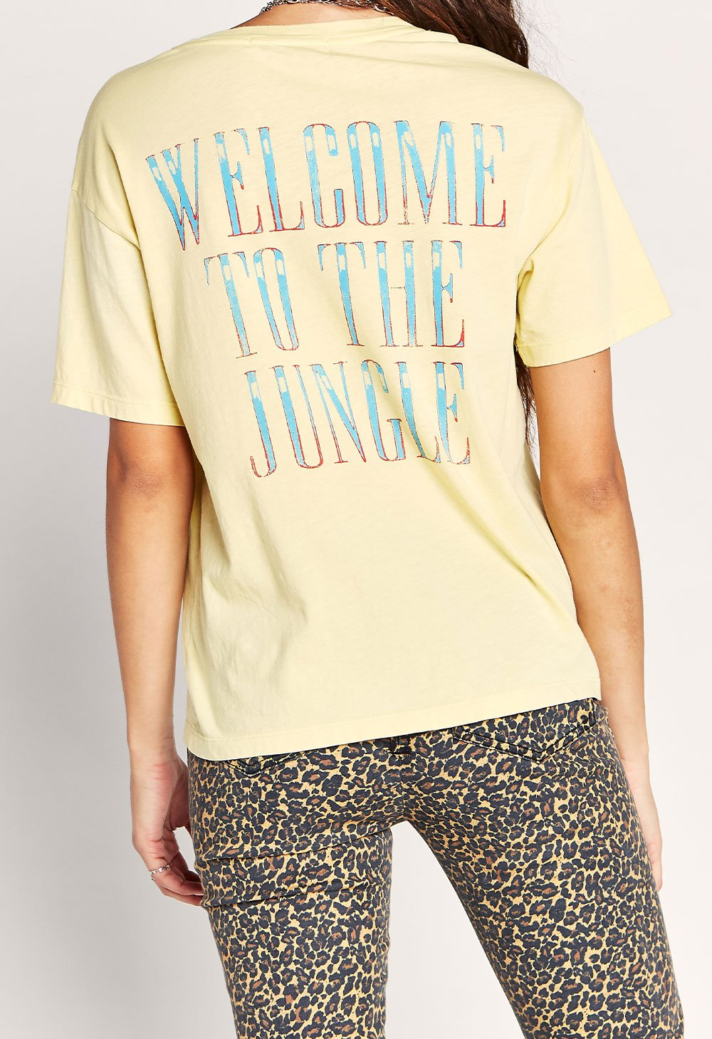 Guns N’ Roses Welcome To The Jungle Boyfriend Tee - Kingfisher Road - Online Boutique