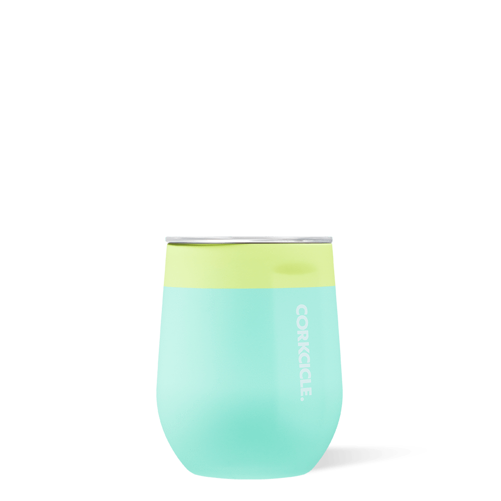 Limeade Stemless Cup 12oz - Kingfisher Road - Online Boutique