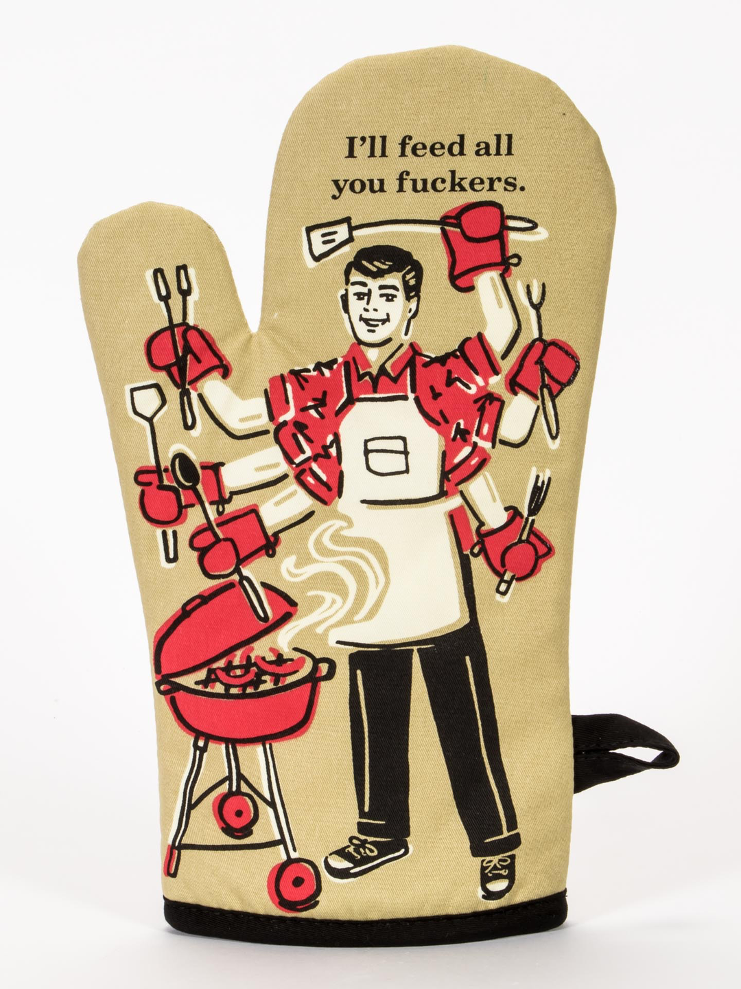 Feed You Fuckers Oven Mitt - Kingfisher Road - Online Boutique