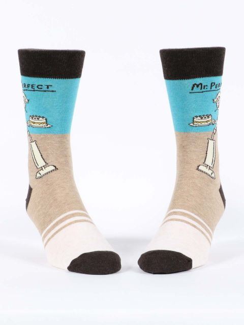 Mr. Perfect Men's Crew Socks - Kingfisher Road - Online Boutique