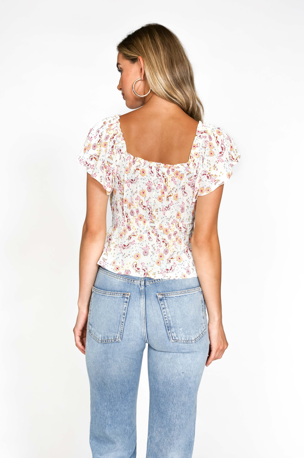 Fletcher Top - Cream - Kingfisher Road - Online Boutique