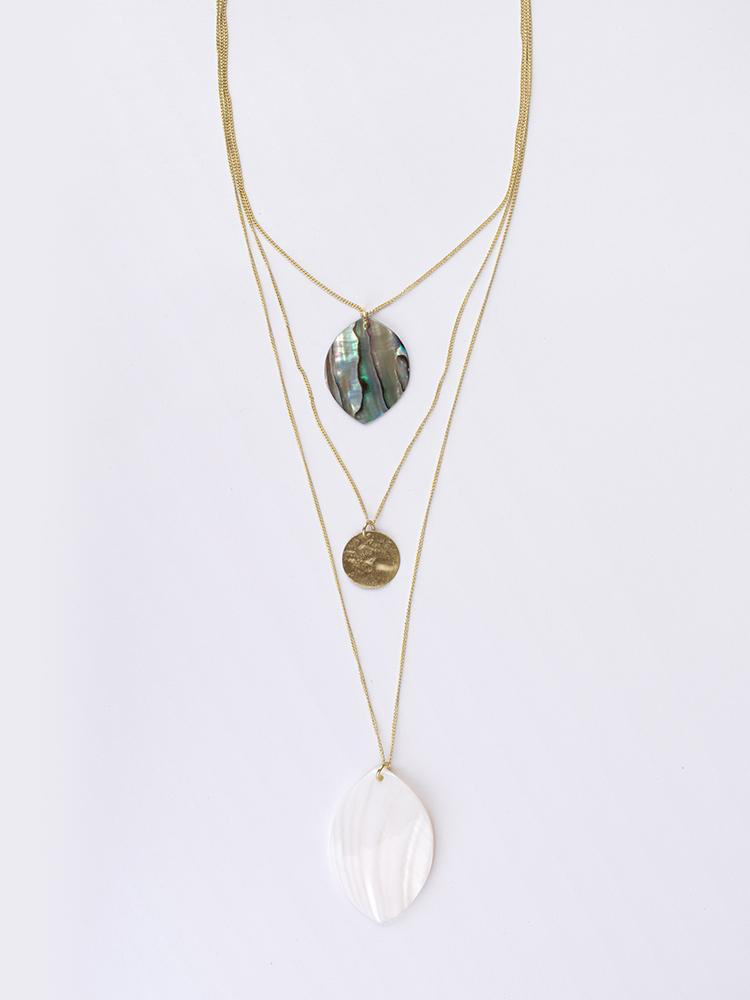 Sand And Sea Necklace Shell