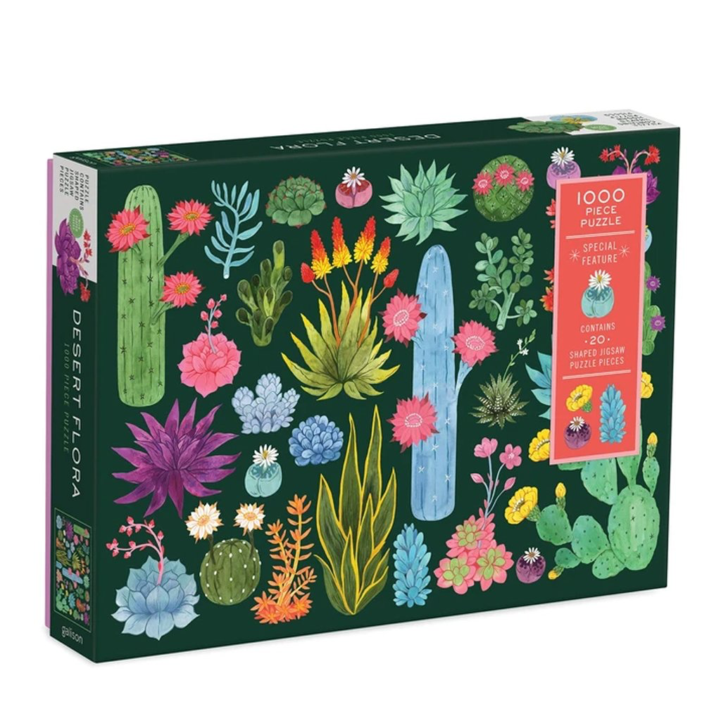 Desert Flora 1000 PC Puzzle - Kingfisher Road - Online Boutique