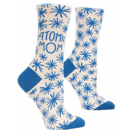 Atomic Mom Crew Socks - Kingfisher Road - Online Boutique