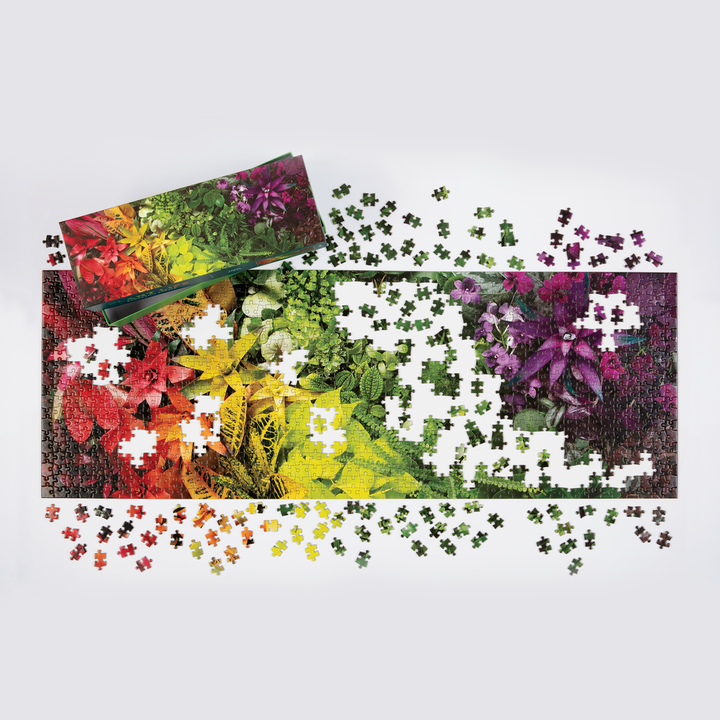 Plant Life 1000 PIECE Panoramic Puzzle - Kingfisher Road - Online Boutique