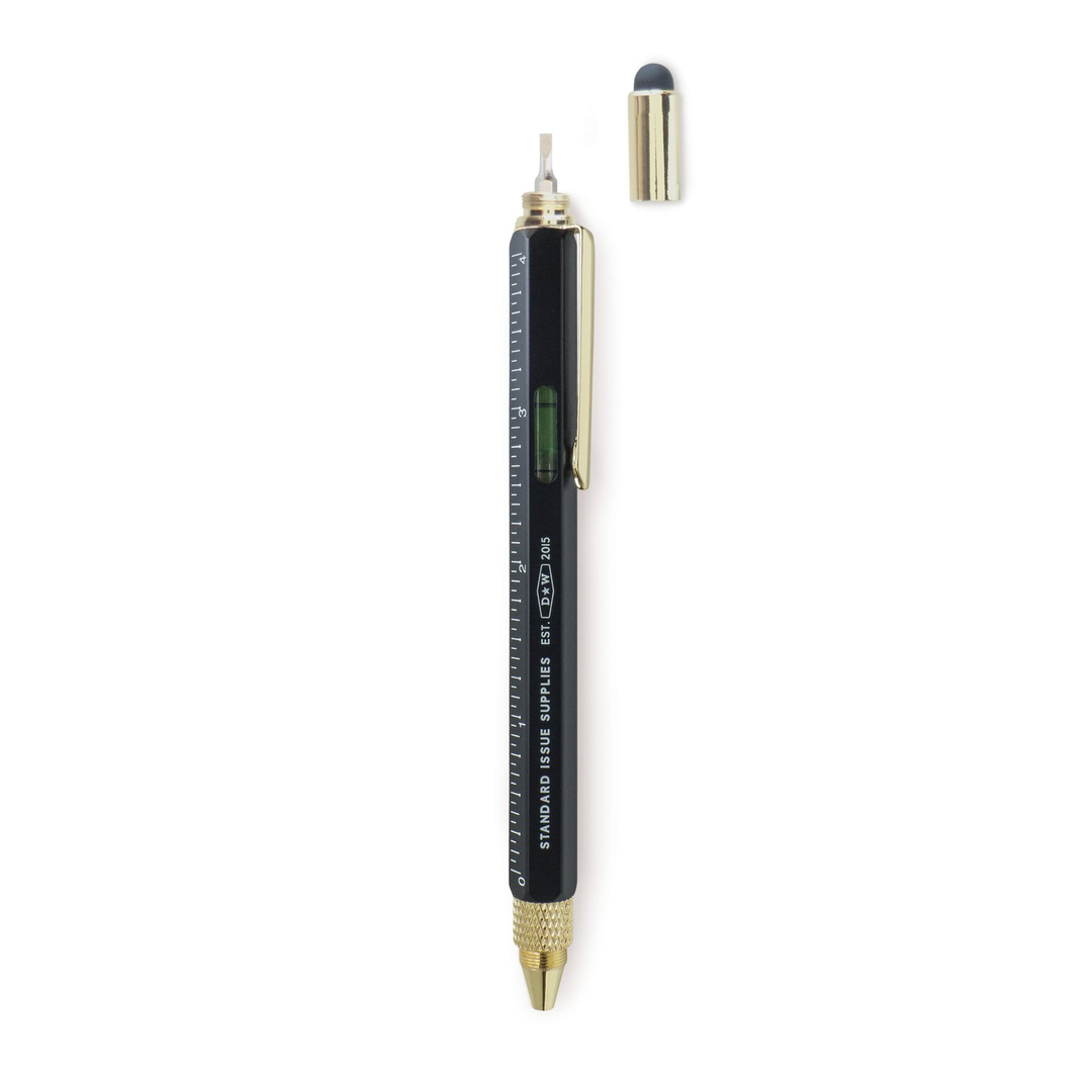 Black Standard Issue Multi-Tool Pen - Kingfisher Road - Online Boutique