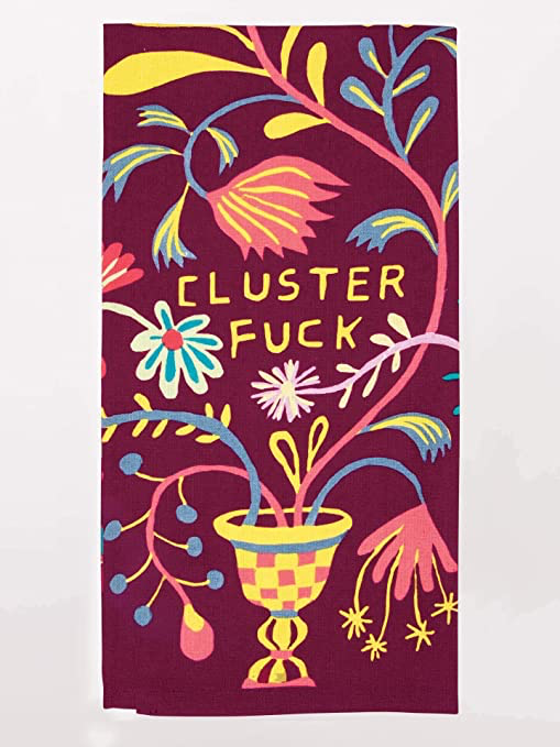 Clusterfuck Dish Towel - Kingfisher Road - Online Boutique