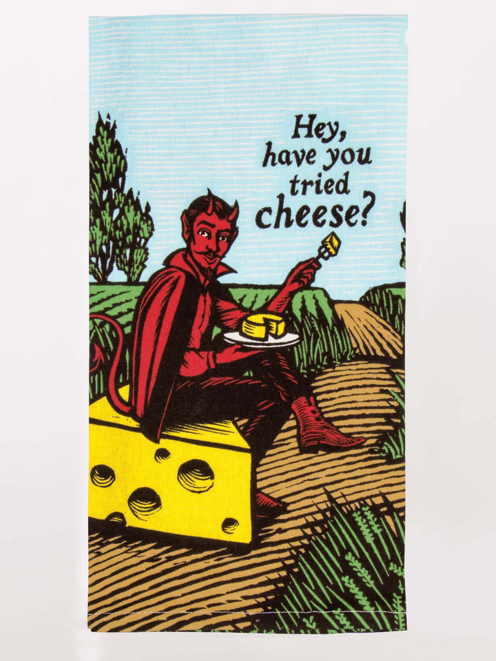 Have You Tried Cheese Dish Towel - Kingfisher Road - Online Boutique