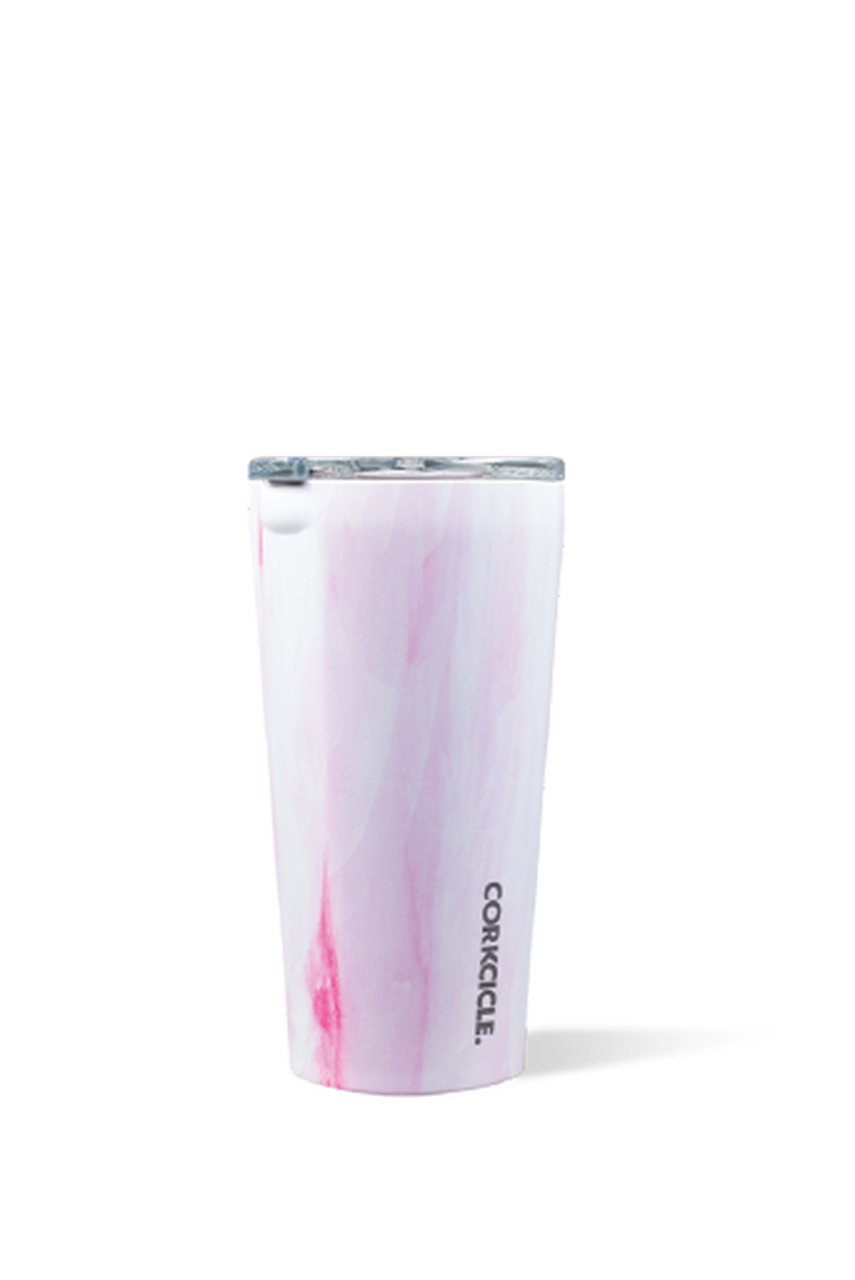 Pink Marble Tumbler 16oz - Kingfisher Road - Online Boutique