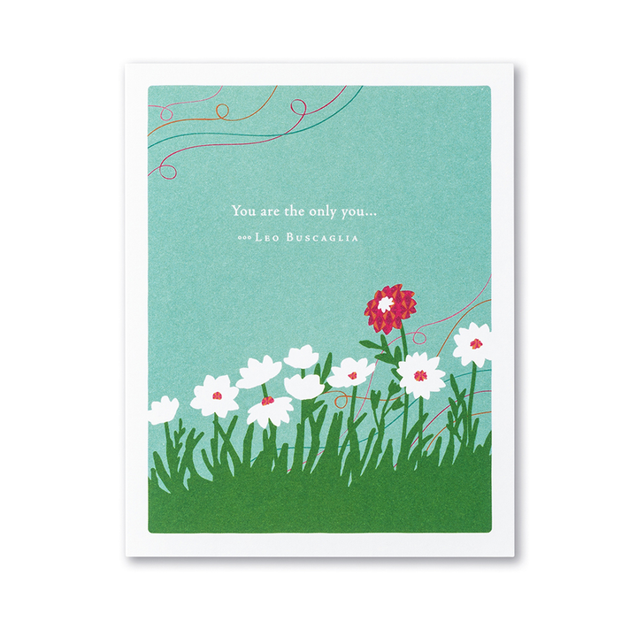 "You Are The Only You..." Love Card - Kingfisher Road - Online Boutique