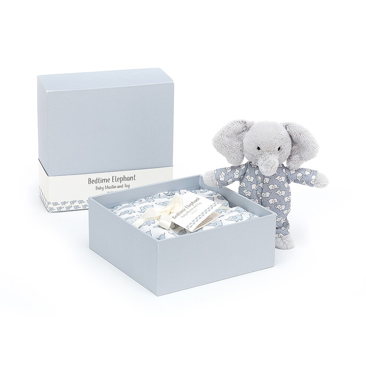 Elephant Baby & Muslin Set - Kingfisher Road - Online Boutique