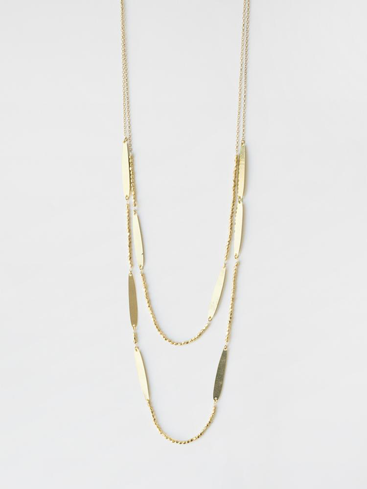Amelie Necklace Gold - Kingfisher Road - Online Boutique
