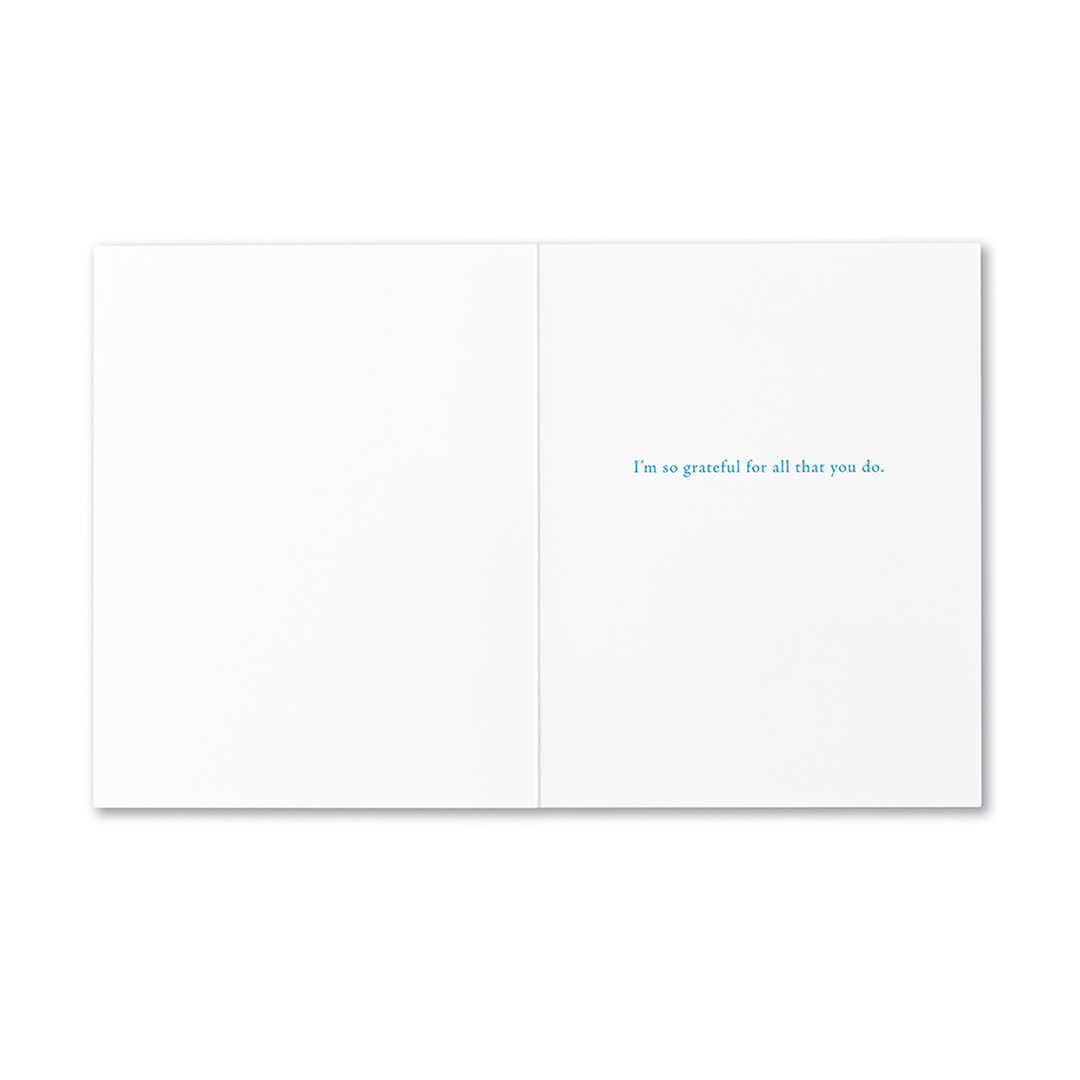 "Thank you for every kindness." Thank You Card - Kingfisher Road - Online Boutique