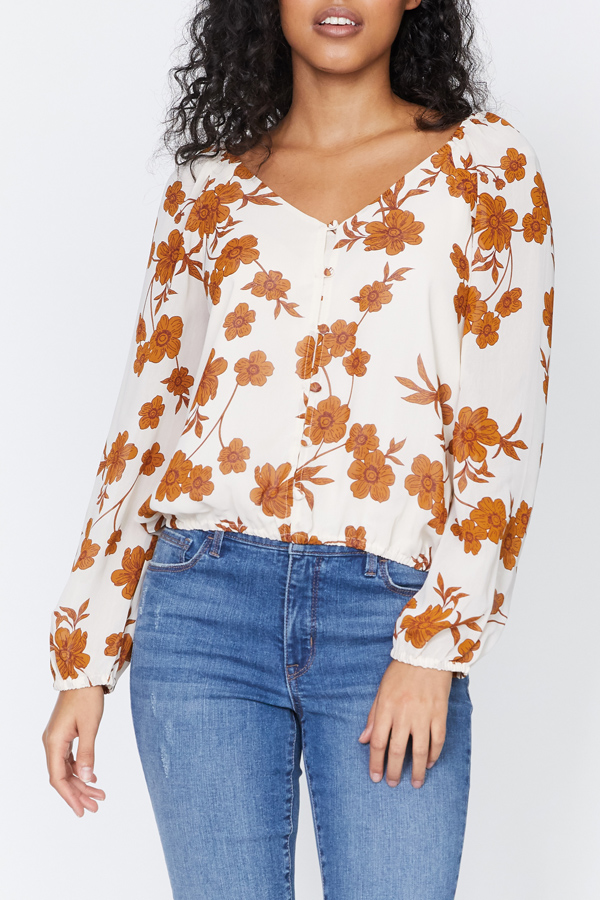 Meadow Blouse - High Autumn - Kingfisher Road - Online Boutique