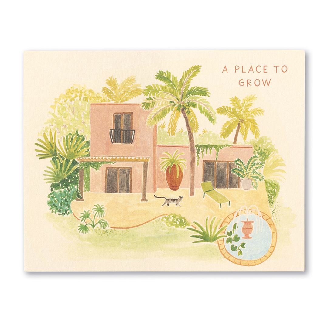 A Place To Grow - New Home Card - Kingfisher Road - Online Boutique